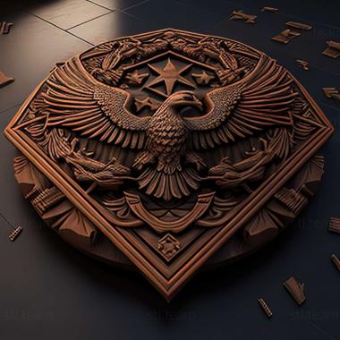 3D model Floor 13 Deep State game (STL)